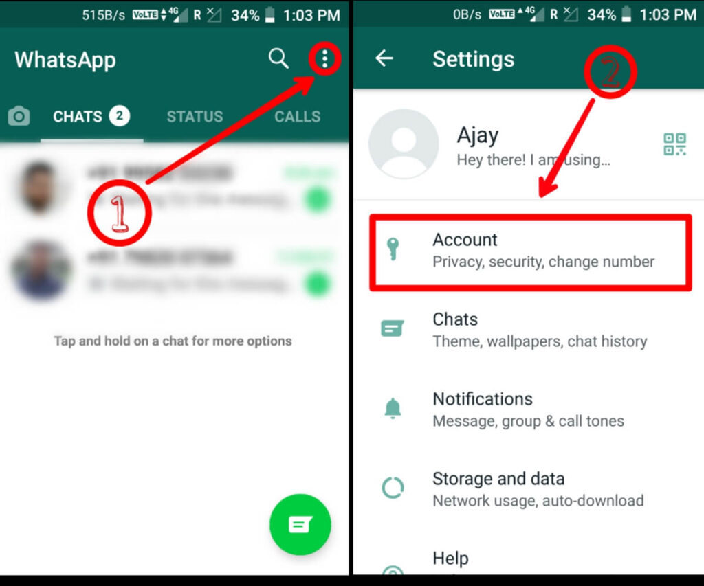 WhatsApp Block Number को Unblock कैसे करें Digital Ajeet
