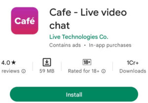 cafe ladkiyon se free video call app