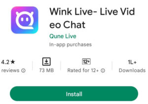 wink video call par baat karne wala app