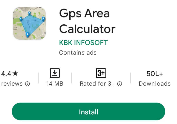 Gps area calculator jameen napne wala app