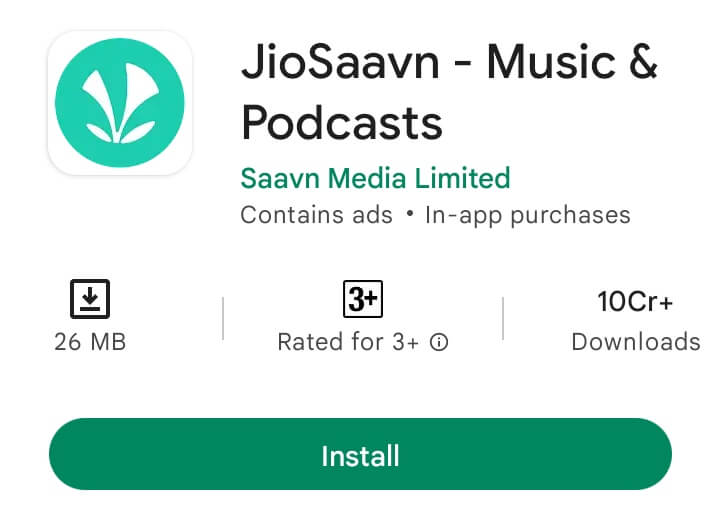 jiosaavan music and podcasts