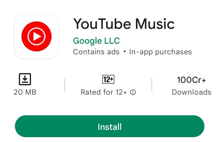 youtube music gana wala app