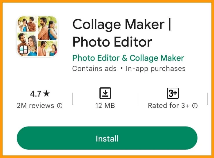 collage maker photo editor photo jodne wala apps.